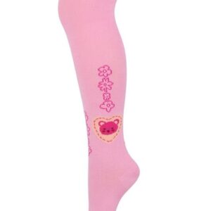 Rajstopy dziewczęce z wzorem Smile