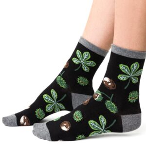 Skarpetki z wzorem warzywno-owocowym