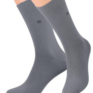 Skarpety garniturowe z wzorem